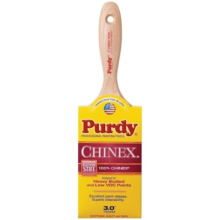 Purdy Chinex Sprig Trim Brush, Nylon Bristle, Beaver Tail Handle 144380930